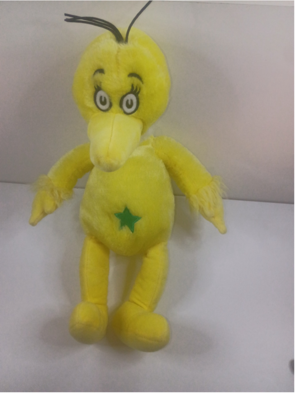 Kohl's Cares Dr. Seuss Yellow Stuffed Animal Plush Toy 16"in